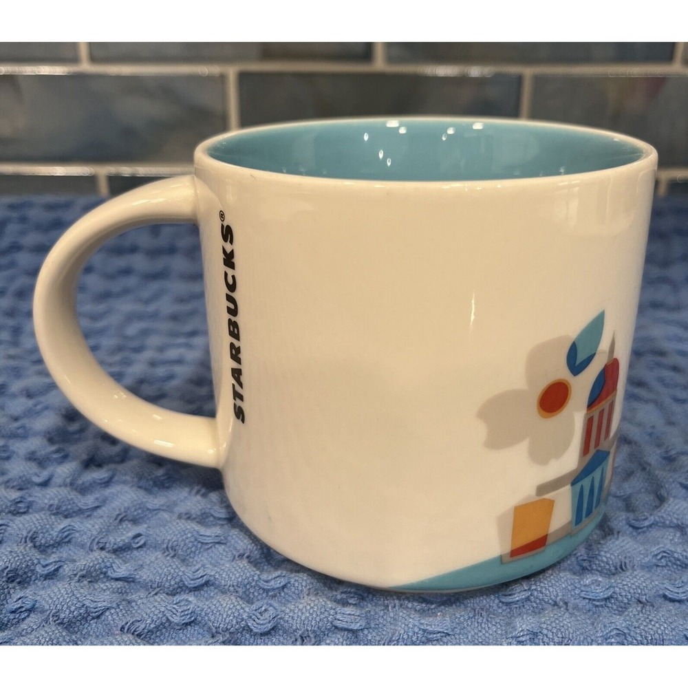 2013 Starbucks Coffee Tea‎ Cup Mug "You Are Here" Collection ATLANTA 14oz EUC! - Picture 3 of 8